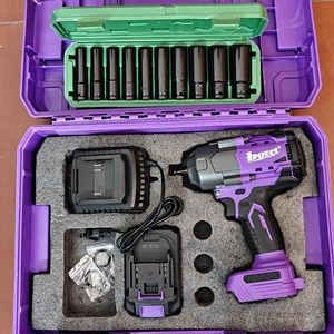Clé à chocs sans fil Boret 20V sans balais, batterie lithium-ion 1000 Nm, en stock, fourniture directe usine OEM, garantie 3 ans - Product Image 2