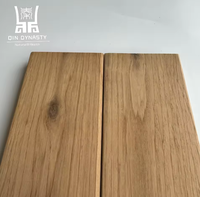 Plancher en bois massif de chêne doré de haute qualité de la dynastie Qin, 100 % sans produits chimiques, design traditionnel, thermocuit