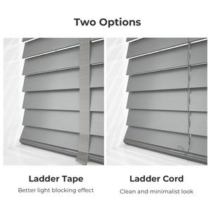 Persianas <span class=keywords><strong>de</strong></span> madera <span class=keywords><strong>de</strong></span> imitación con cable gris con sistema <span class=keywords><strong>de</strong></span> cable Cuatro en Uno Control aspecto vintage listones <span class=keywords><strong>de</strong></span> 2 "persianas <span class=keywords><strong>de</strong></span> madera impermeables para dormitorio - Product Image 4