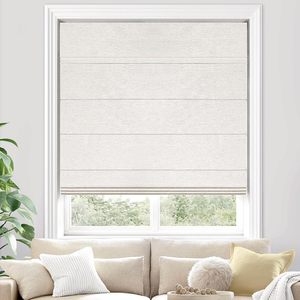 Persianas Romanas Modernas Personalizadas con Motor Eléctrico, Persianas Romanas Opacas Automáticas para Ventanas - Product Image 1