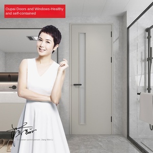 <span class=keywords><strong>Porta</strong></span> da Bagno OUPAI per Interni, Manuale, in Legno e Plastica, Senza Vernice, Doppia Protezione, OPMA-2001AM-<span class=keywords><strong>L</strong></span> Jade Sand Glass (Hardware Incluso) - Product Image 2