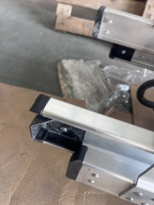 Échelle pliante portable en aluminium avec cordon <span class=keywords><strong>de</strong></span> traction pour la maison, l'appartement, l'hôpital et les travaux en extérieur – Offre Spéciale - Product Image 2