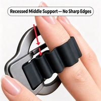 Support de téléphone magnétique en métal ZJ-M05 2-en-1 pliable pour voiture, bureau et usage quotidien, compatible avec tous les téléphones