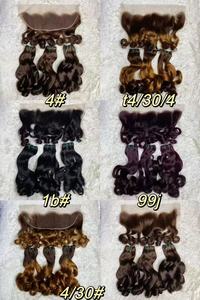 Pelo brasileño ondulado rizado funmi, producto de calidad superior, extensión de cabello humano remy - Product Image 6