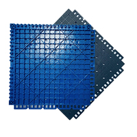 Plancher suspendu anti-dérapant de haute qualité terrasse moderne pour jardin d'enfants terrain de basket élastomère plastique caoutchouc matériel bricolage