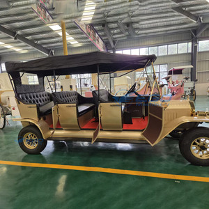 Ventes d'usine – Voiture électrique classique rétro 11 places, haute performance, cabriolet doré, voiture électrique vintage d'<span class=keywords><strong>occasion</strong></span> - Product Image 4