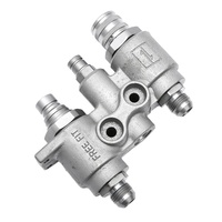 48 MM 4BD4FH Collecteur rapide à face plate hydraulique Saturn Block 7246783 pour chargeuse compacte