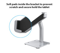 Support de sécurité antivol pour tablette, support de table, support de bureau pour iPad Pro, Kindle, tablettes Samsung Android
