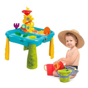 Samtoy été enfants jouets de plein air roue à eau jouer en plastique enfant en bas âge sable et eau Table plage jouet activités - Product Image 2