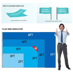 Produits promotionnels bannière <span class=keywords><strong>de</strong></span> drapeaux colombiens personnalisés en plein air 3x5FT 100% polyester impression numérique recto verso drapeau Columbia - Product Image 5