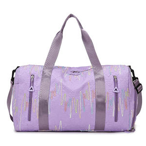 Bolsa de Viaje Ligera Oxford Unisex RUIQUWIN con Logotipo Personalizado, Compartimento Separado para Zapatos, Separación de Seco y Húmedo, Funda para Trolley, Bolsa de Gimnasio - Product Image 3