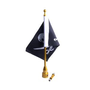 Poteaux de drapeau de société, Logo publicitaire, bannières de Sport en plein air en or, œillets en aluminium pour Harley <span class=keywords><strong>Honda</strong></span>, décoration de Promotion de toute taille - Product Image 4