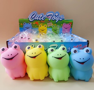ของเล่นบีบกบหลากสี TPR นุ่มนิ่มน่ารัก บรรเทาความเครียด ขายส่ง - Product Image 2