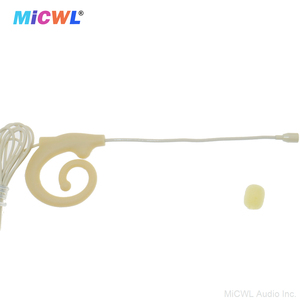 Neues MICWL Mini Micro fone <span class=keywords><strong>Com</strong></span> Fone De Ouvido Para Schnecken-Headset-Mikrofon für SLX ULX GLX EW G2 G3 G4 Wireless 3,5mm TA4F 4Pin - Product Image 3