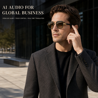 Lunettes Intelligentes : Appel Audio, Transmission Wi-Fi, Lecture Musicale, Casque Portable Intelligent 2026