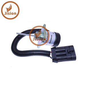 Válvula solenoide de apagado de motor 12V/24V para maquinaria de construcción 1503ES-12A5UC4S 1G925-60014 6691498 6691313 - Product Image 1