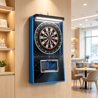 Máquina de Dardos Inteligente con Puntuación Automática, Mini Tablero de Dardos para Montar en la Pared, Juego de Diversión para Locales de Entretenimiento, Fabricante OEM
