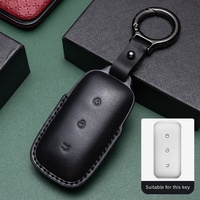 Étui à clés haut de gamme en cuir véritable, fabriqué en cuir de vachette pleine fleur pour Geely Emgrand Xingyue L Boyue Xingrui Binyue Binrui Vision X6
