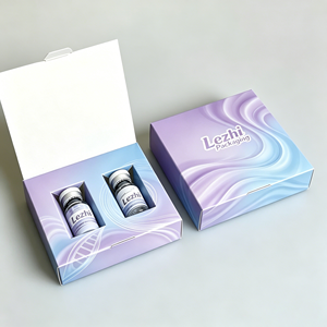 Empaque <span class=keywords><strong>de</strong></span> Medicamentos con Impresión Personalizada, Etiqueta para Viales <span class=keywords><strong>de</strong></span> 2ml/3ml/10ml y <span class=keywords><strong>Caja</strong></span> para Péptidos, 1 Paquete con 2 Viales, Inserto <span class=keywords><strong>de</strong></span> Bandeja <span class=keywords><strong>de</strong></span> Plástico, <span class=keywords><strong>Caja</strong></span> Holográfica - Product Image 4