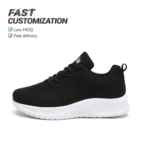 <span class=keywords><strong>Chaussures</strong></span> de course légères et respirantes pour hommes, baskets basses athlétiques pour la course sur <span class=keywords><strong>route</strong></span> et les sentiers d'automne, en tissu mesh respirant, à lacets - Product Image 1