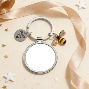 Llaveros Sublimables al por Mayor, Adornos Colgantes Personalizables DIY, Regalo Promocional con Transferencia Térmica, Decoración para Llaves y Accesorios de Bolsos - Product Image 6