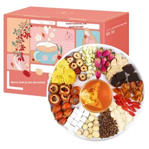 ชาสมุนไพรบำรุงสุขภาพสำหรับผู้หญิง ยันหลินจวง ขายดี ชาพุทราแดง ลำไย โกจิเบอร์รี่ กุหลาบ ช่วยผ่อนคลายและดูแลสุขภาพ - Product Image 2