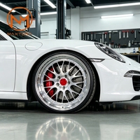 Jantes en alliage Maxtera forgées sur mesure en 3 parties, style E88, pour voitures particulières Porsche 911, BMW M2, M3, M4, Golf, Audi, WRX STI, BRZ, GR86