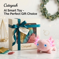 Peluche interactive Axolotl rose, poupée parlante intelligente avec IA pour enfants, nouvelle arrivée 2026, certifiée ASTM, cadeau surprise