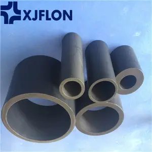 bronze/carbon filled ptfe tube molded F4 pipes