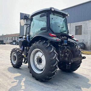 Tracteur agricole multifonctionnel 4x4 en gros, certifié CE, diesel, 60 CV, 80 CV, 100 CV, 120 CV, <span class=keywords><strong>avec</strong></span> chargeur frontal et pelle arrière en option - Product Image 4
