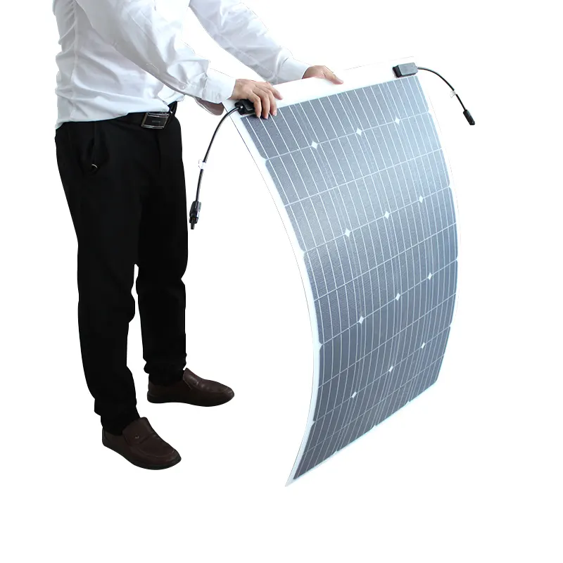 Hoch effiziente 32 Zellen Sun Power Solar panel Monozellen Semi Solar panel etfe flexibles Solar panel 100W