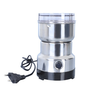 Moulin à grains en acier inoxydable, petit moulin à café domestique multifonction pour grains, épices, herbes, 10.5x10.5x17.2cm - Product Image 3