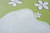 Yiwu Usine Flanelle Nappe en PVC Imprimée Stocklot