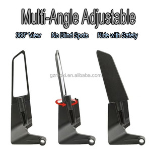 Moxi กระจกมองข้างอเนกประสงค์สำหรับรถจักรยานยนต์กระจกมองหลังมุมกว้างทำจากอะลูมิเนียมการบิน CNC สำหรับยามาฮ่าฮอนด้าคาวาซากิ - Product Image 4