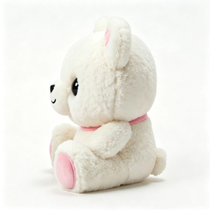 Orsetto di peluche personalizzato OEM ODM con <span class=keywords><strong>cuore</strong></span>, imbottito in cotone PP, ricamato, <span class=keywords><strong>rosa</strong></span>, per bambini, regalo aziendale - Product Image 2