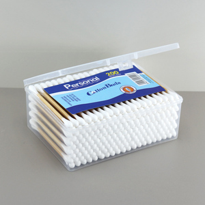 <span class=keywords><strong>Hisopos</strong></span> de algodón al por mayor de fábrica, 200 unidades, con varillas de bambú, <span class=keywords><strong>hisopos</strong></span> de algodón de alta calidad para limpieza de oídos, <span class=keywords><strong>hisopos</strong></span> de maquillaje con logotipo personalizado - Product Image 3