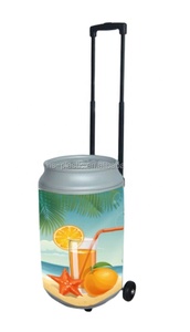 HS Plastic <strong>Cooler</strong> Ice Chest <strong>Cooler</strong> <strong>Box</strong> <strong>on</strong> <strong>Wheel</strong> for Camping with <strong>Wheels</strong> <strong>Cooler</strong> Easy to Carry and Keep Item Cooling Chest <strong>Box</strong> - Product Image 2