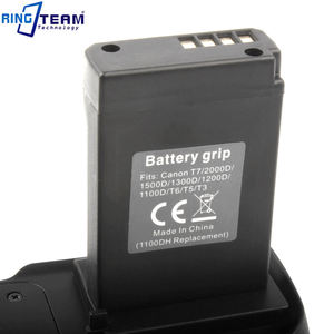 Mcoplus-empuñadura de batería Vertical para cámara Canon, paquete de empuñadura de BG-<span class=keywords><strong>1100D</strong></span> para cámara Canon <span class=keywords><strong>EOS</strong></span> <span class=keywords><strong>1100D</strong></span> 1200D 1300D / Rebel T3 T5 T6, funciona con LP-E10 - Product Image 3