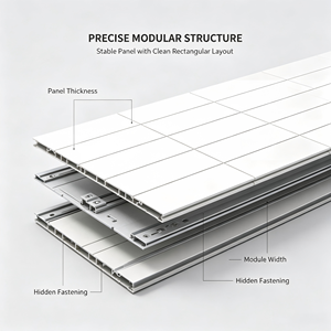 Panneau mural en aluminium moderne pour bâtiment, revêtement extérieur personnalisé - Product Image 6