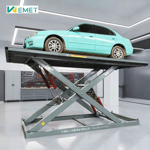 Système de stationnement mécanique hydraulique WEMET, élévateur de stationnement vertical intelligent, 1 niveau, équipement de stationnement pour voitures à ciseaux - Product Image 6