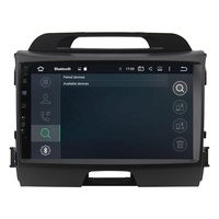 9 pouces simple din Android 10 Voiture DVD GPS navigation Stéréo Lecteur Pour KIA Sportage 2010 2011 2012 2013 2014 2015 Auto Audio