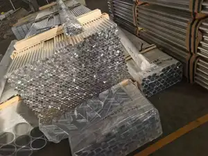 Produsen batang/batang aluminium 6063 6061 1050 5052 T5 T6 aluminium ekstrusi