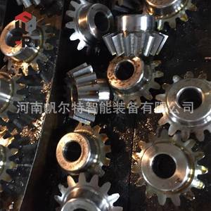 Piezas de maquinaria de ingeniería mecanizadas: engranajes cónicos de módulo grande, cremalleras no estándar, piñones, poleas de correa dentada en acero y hierro - Product Image 3