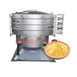 ตะแกรงร่อนแป้งแบบสั่นหลายชั้นเกรดอาหารเอาท์พุทขนาดใหญ่พร้อมมอเตอร์สำหรับการแปรรูปอาหาร - Product Image 1