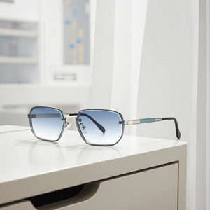 Hiện đại Retro Ins Kính mát vuông khung hình chữ nhật phong cách ống kính đầy màu sắc UV400 quang thuộc tính thời trang Kính mắt <span class=keywords><strong>Frames</strong></span> 2a607 - Product Image 1