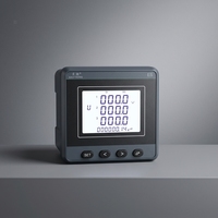 Compteur d'énergie électrique multifonctionnel triphasé EASTSONG ES96DY 96x96mm, classe 0.5, harmoniques 2-31, affichage LCD, RS485 Modbus