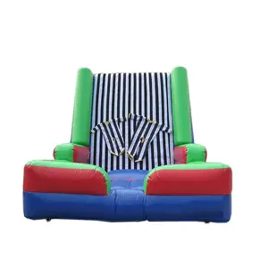 Inflatable Game sticky wall inflatable sticky wall inflatable climbing sticky wall with 2 stick suits