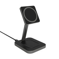 Nouveau Design support de chargeur sans fil 15W support de charge sans fil magnétique 2 en 1
