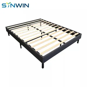 Synwin简易板条床基床垫框架拆箱床架批发