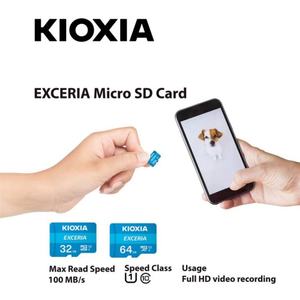 100% Original <span class=keywords><strong>Kioxia</strong></span> 64GB mémoire TF carte <span class=keywords><strong>Exceria</strong></span> U1 100 MB/s UHS-I pour carte enregistreur de conduite - Product Image 6